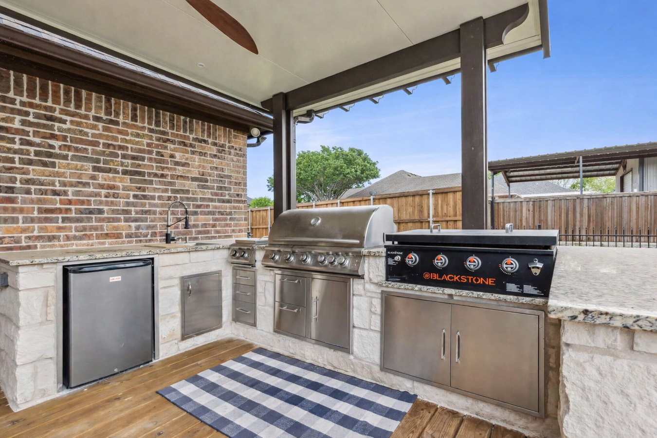 Outdoor kitchen masonry in Sunnyvale, CA